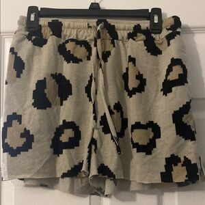 Leopard Print Shorts